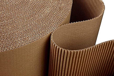 2 PLY CORRUGATED PAPER ROLL